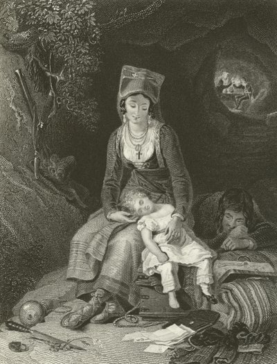 La caverne des brigands - Thomas Uwins